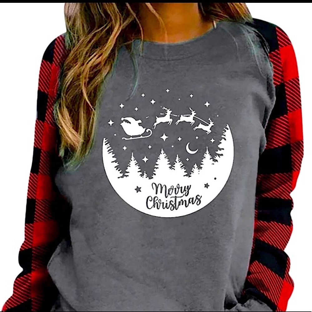 🆕🎅🏽 Merry Christmas shirt. long sleeve women’s top